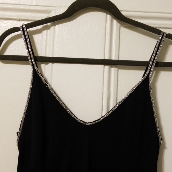 [La Perla] nwt embellished black slip dress. - Picture 2 of 7